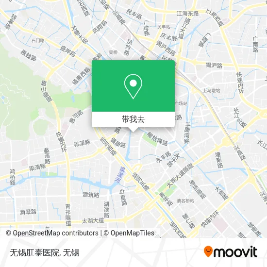 无锡肛泰医院地图