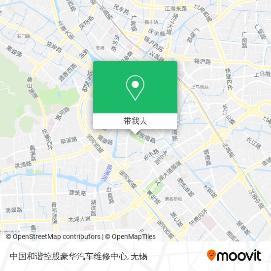 中国和谐控股豪华汽车维修中心地图