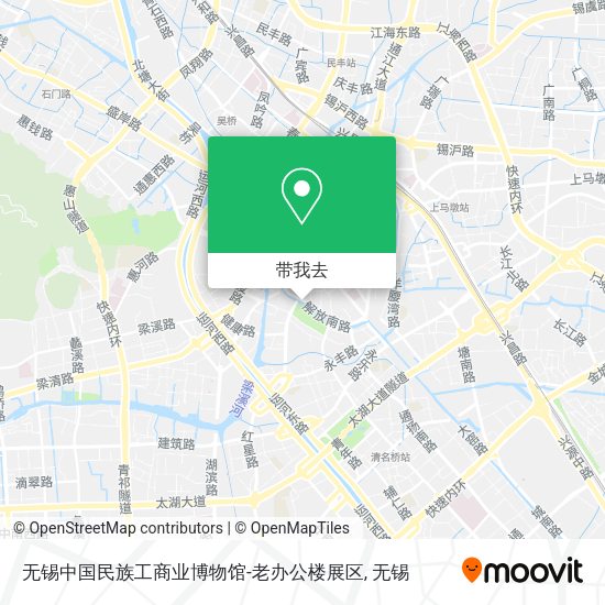 无锡中国民族工商业博物馆-老办公楼展区地图
