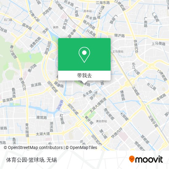 体育公园-篮球场地图