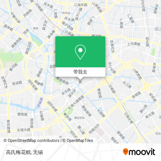 高氏梅花糕地图