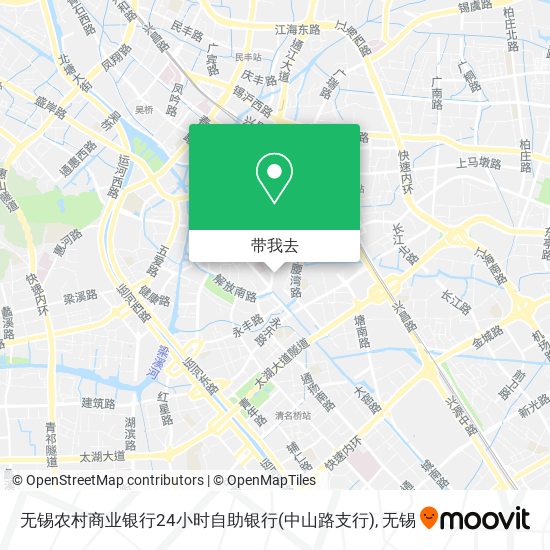 无锡农村商业银行24小时自助银行(中山路支行)地图