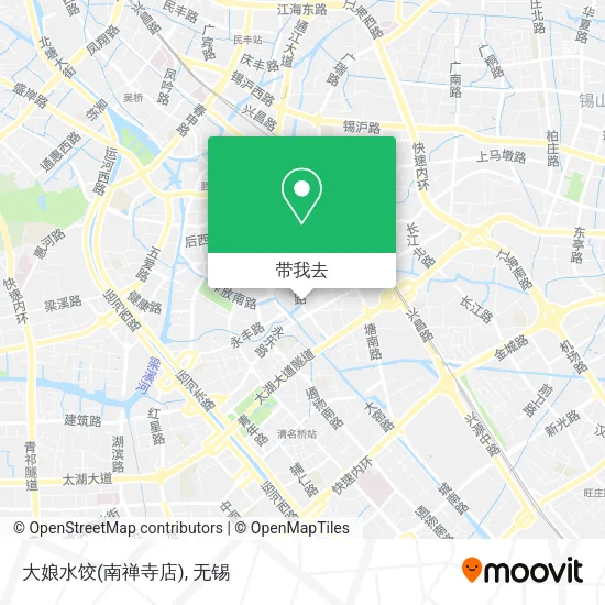 大娘水饺(南禅寺店)地图