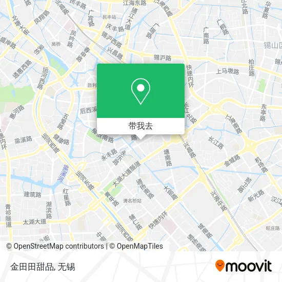 金田田甜品地图