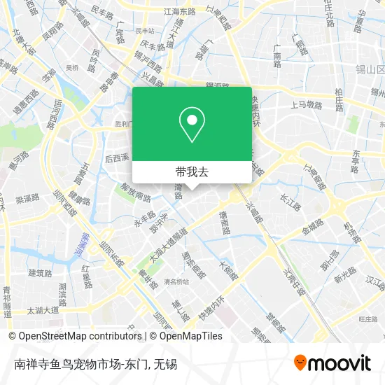 南禅寺鱼鸟宠物市场-东门地图