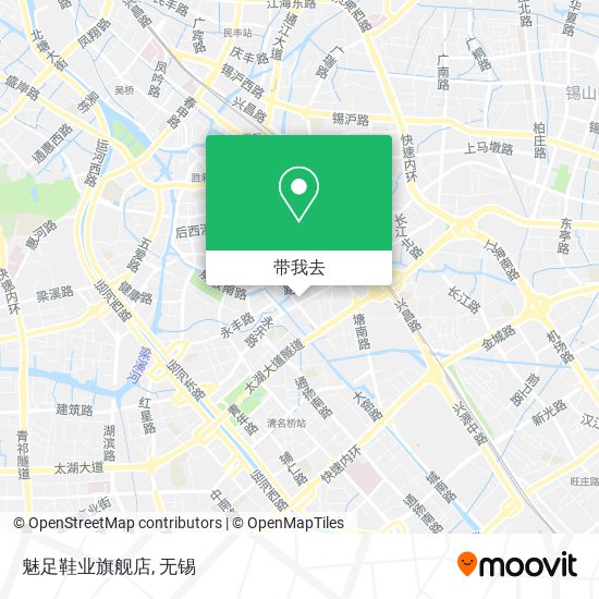 魅足鞋业旗舰店地图