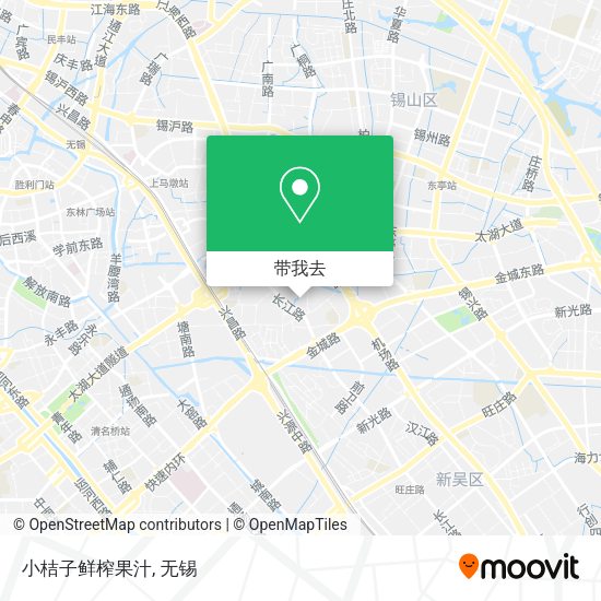 小桔子鲜榨果汁地图