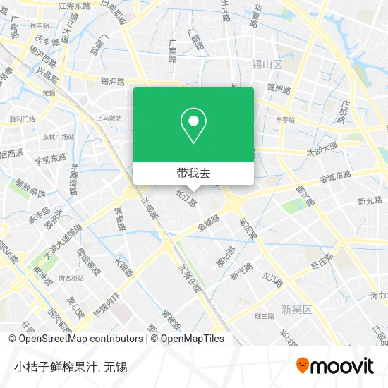 小桔子鲜榨果汁地图