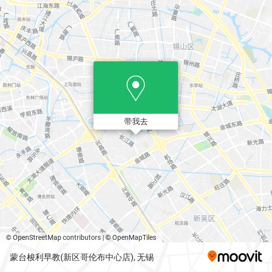 蒙台梭利早教(新区哥伦布中心店)地图