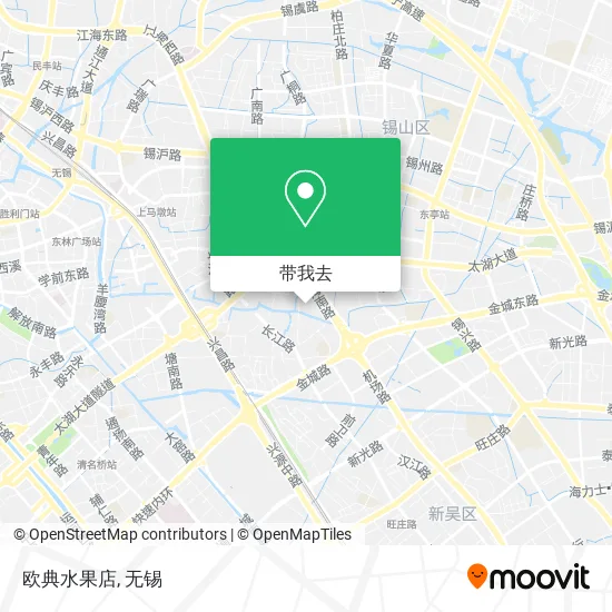 欧典水果店地图