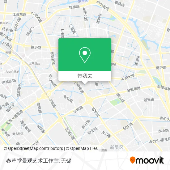 春草堂景观艺术工作室地图