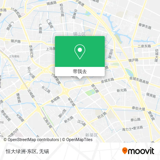 恒大绿洲-东区地图