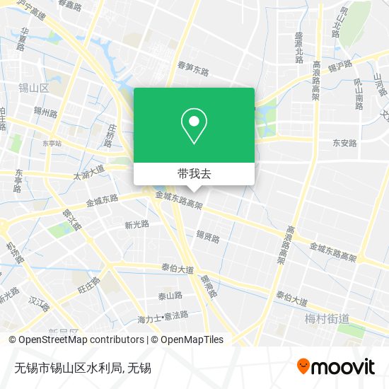 无锡市锡山区水利局地图