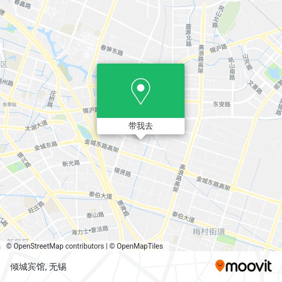 倾城宾馆地图