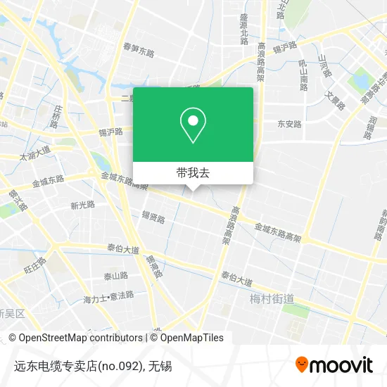 远东电缆专卖店(no.092)地图