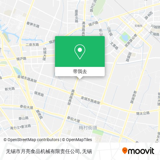 无锡市月亮食品机械有限责任公司地图