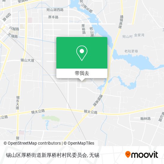 锡山区厚桥街道新厚桥村村民委员会地图