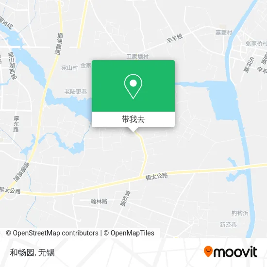 和畅园地图