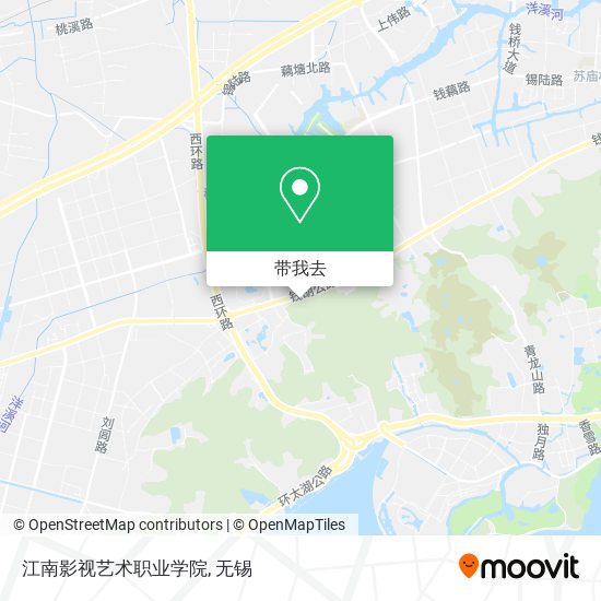 江南影视艺术职业学院地图