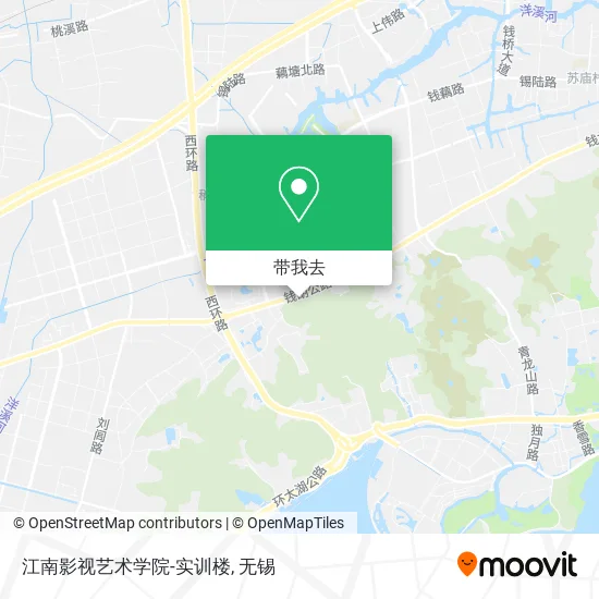 江南影视艺术学院-实训楼地图