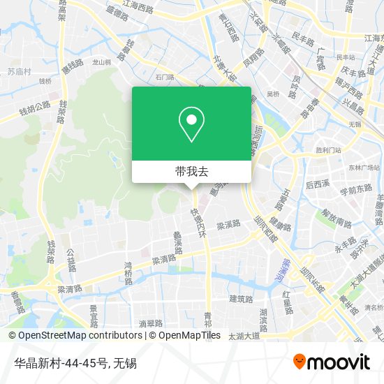 华晶新村-44-45号地图