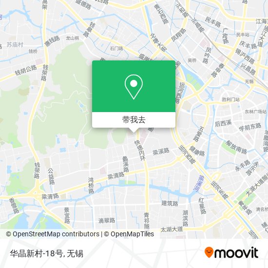 华晶新村-18号地图