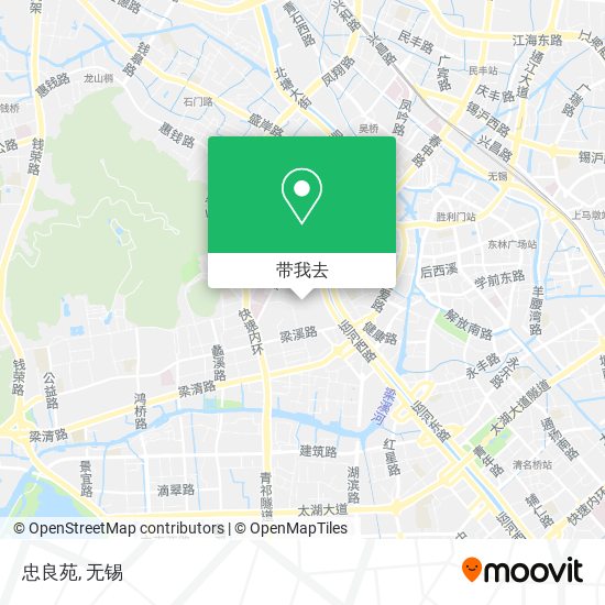 忠良苑地图