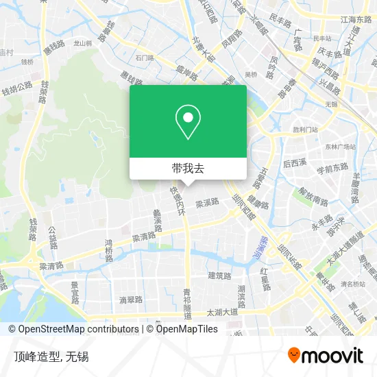 顶峰造型地图