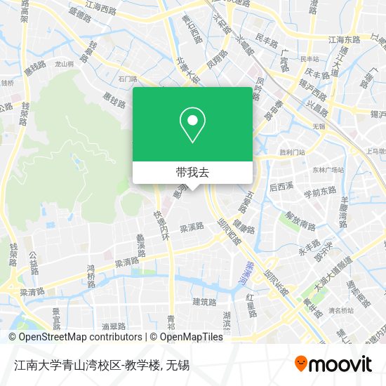 江南大学青山湾校区-教学楼地图