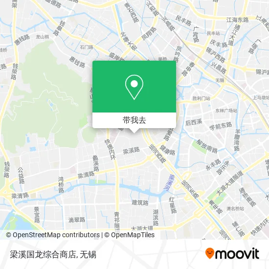 梁溪国龙综合商店地图