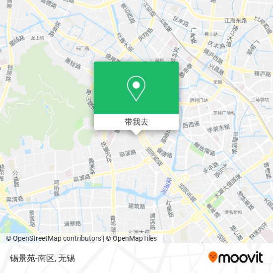 锡景苑-南区地图