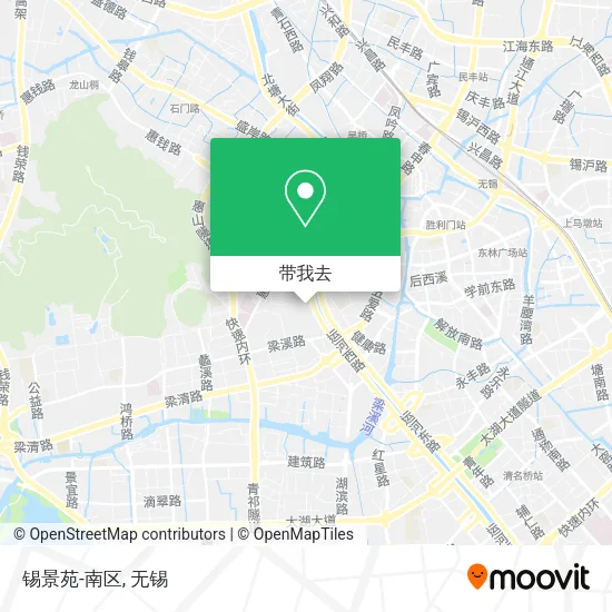 锡景苑-南区地图