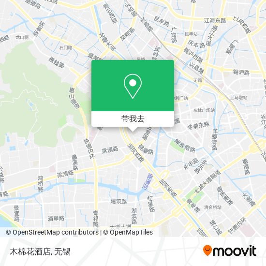 木棉花酒店地图