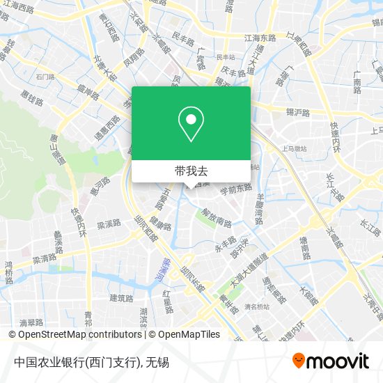中国农业银行(西门支行)地图