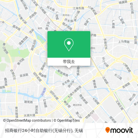 招商银行24小时自助银行(无锡分行)地图