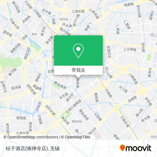 桔子酒店(南禅寺店)地图