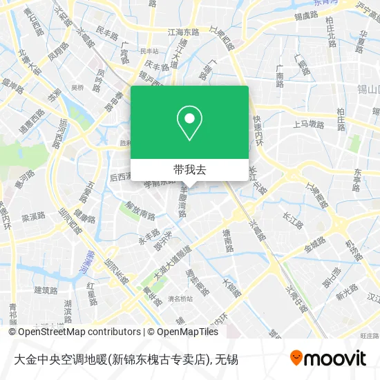 大金中央空调地暖(新锦东槐古专卖店)地图