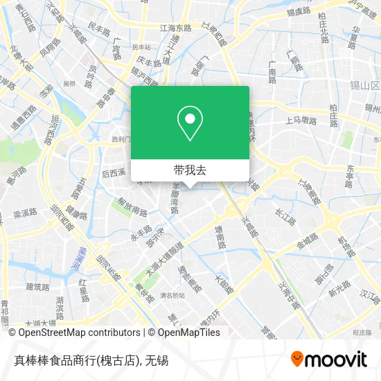 真棒棒食品商行(槐古店)地图