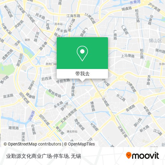 业勤源文化商业广场-停车场地图