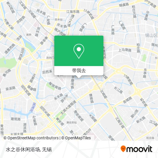 水之谷休闲浴场地图