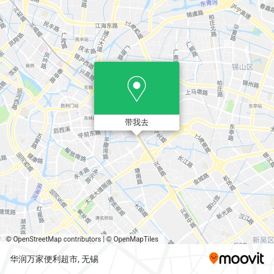 华润万家便利超市地图