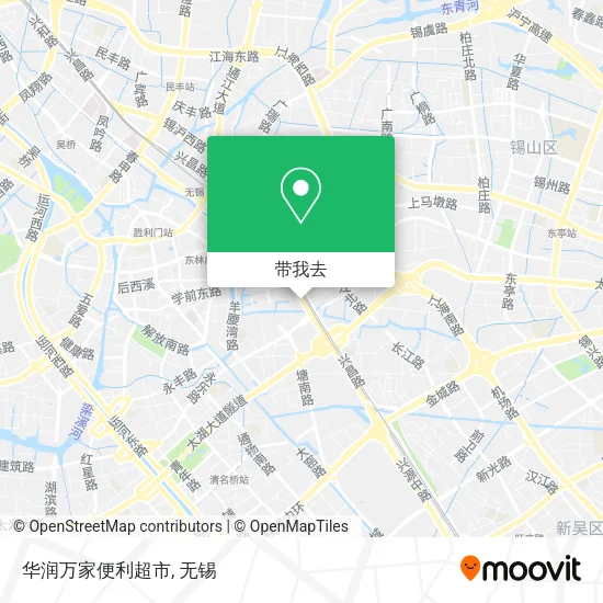 华润万家便利超市地图
