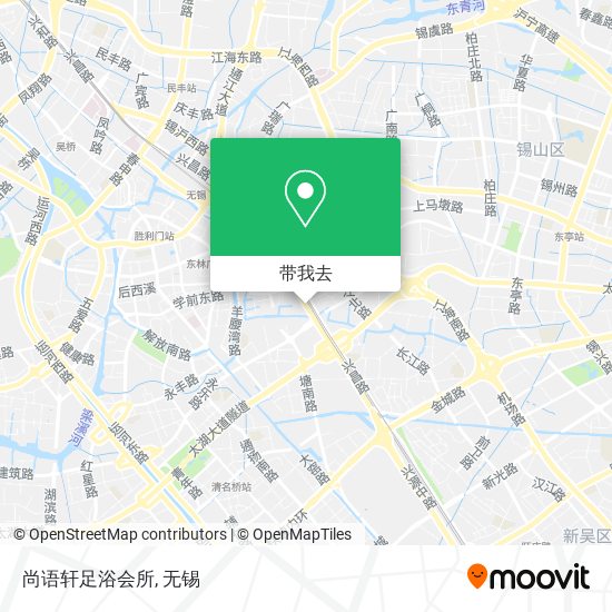 尚语轩足浴会所地图