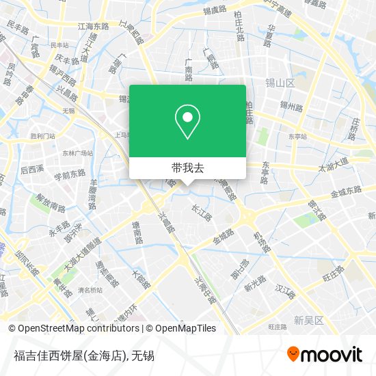 福吉佳西饼屋(金海店)地图