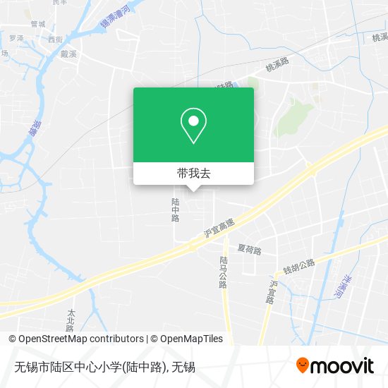 无锡市陆区中心小学(陆中路)地图