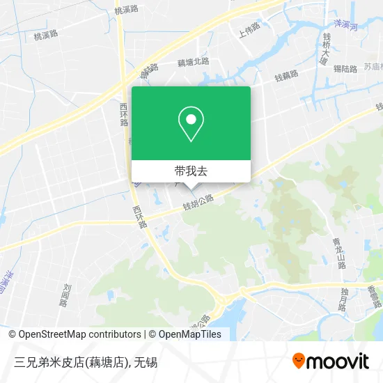 三兄弟米皮店(藕塘店)地图