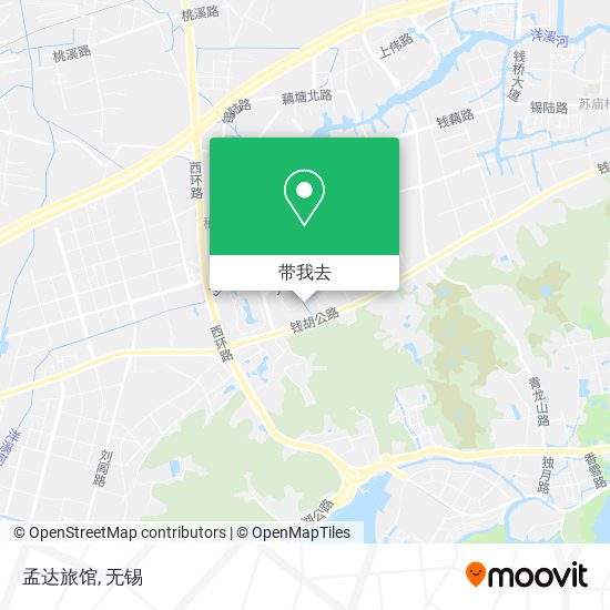 孟达旅馆地图