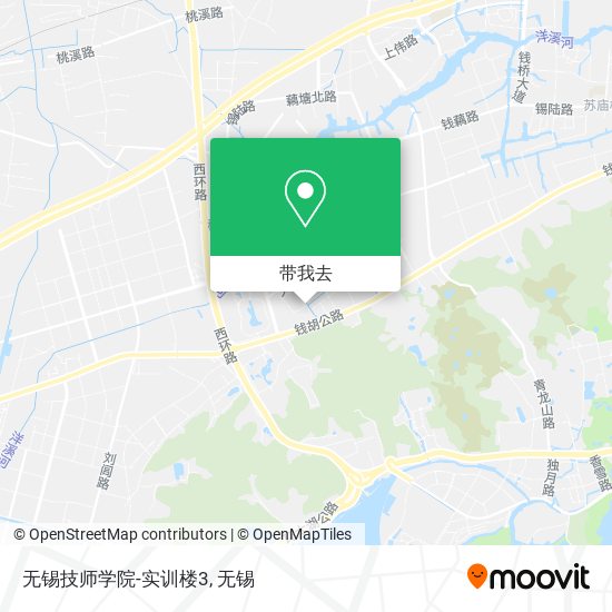 无锡技师学院-实训楼3地图