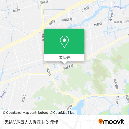 无锡职教园人力资源中心地图