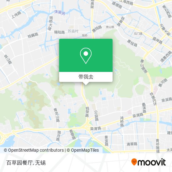百草园餐厅地图
